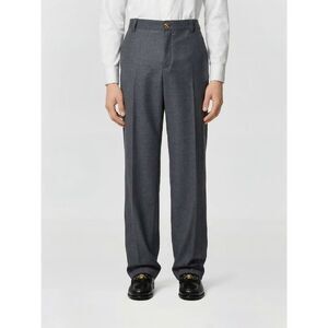 Versace Pants Men Grey
